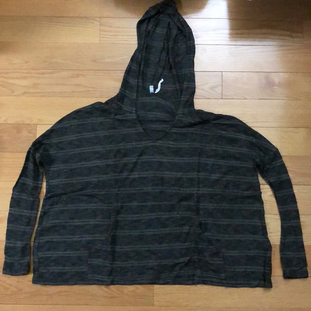 Urban outfitters striped hoodie